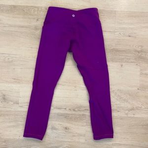 Lululemon Leggings — Reversible